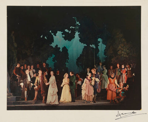 The cast of 'As You Like It' NPG x11654