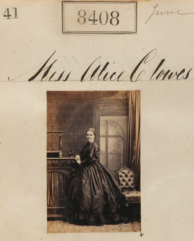 Alice ada clowes ('miss alice clowes') npg ax58227