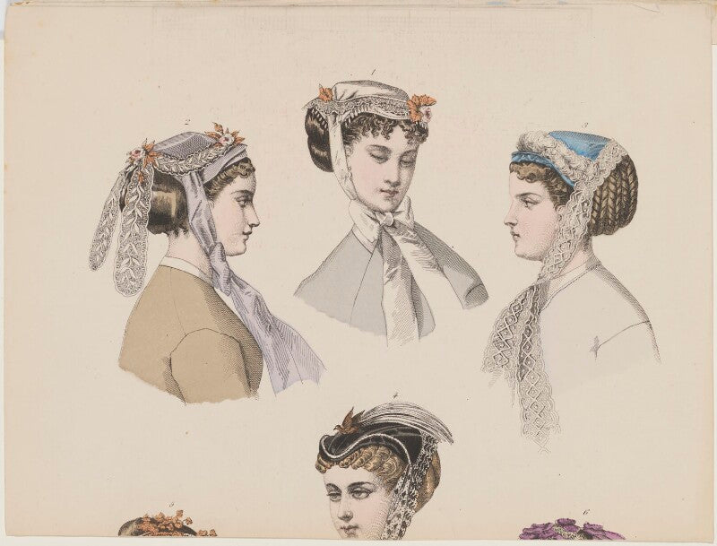 Bonnet plate, november 1867 npg d48030