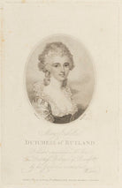 Mary Isabella Manners (née Somerset), Duchess of Rutland NPG D19029