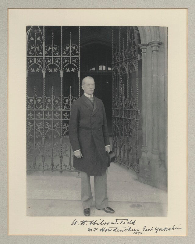 Sir william henry wilson todd, 1st bt npg x35554