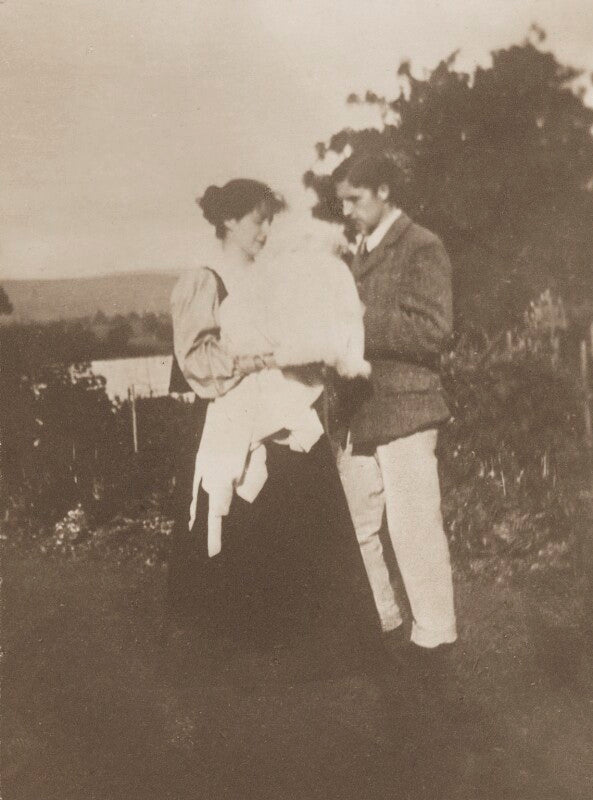 Sylvia jocelyn llewelyn davies (née du maurier); george llewelyn davies; arthur llewelyn davies npg ax45603