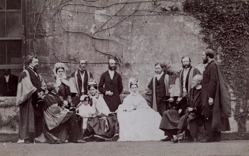 Houseparty group after the presentation of edward vii's d.c.l. npg x4336