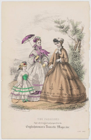 'The Fashions', June 1863 NPG D48004