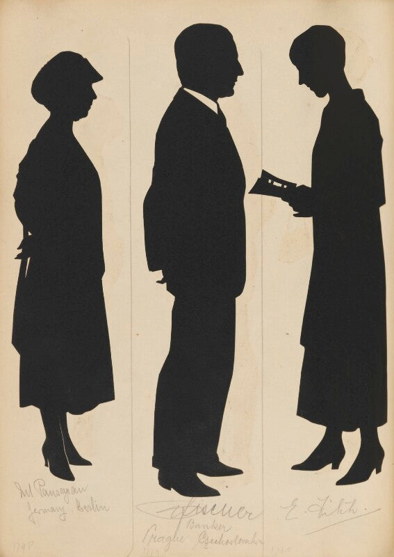 Tourists on the west pier, brighton npg d46764