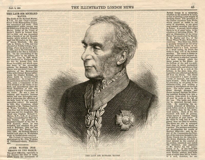 Sir richard mayne npg d5239