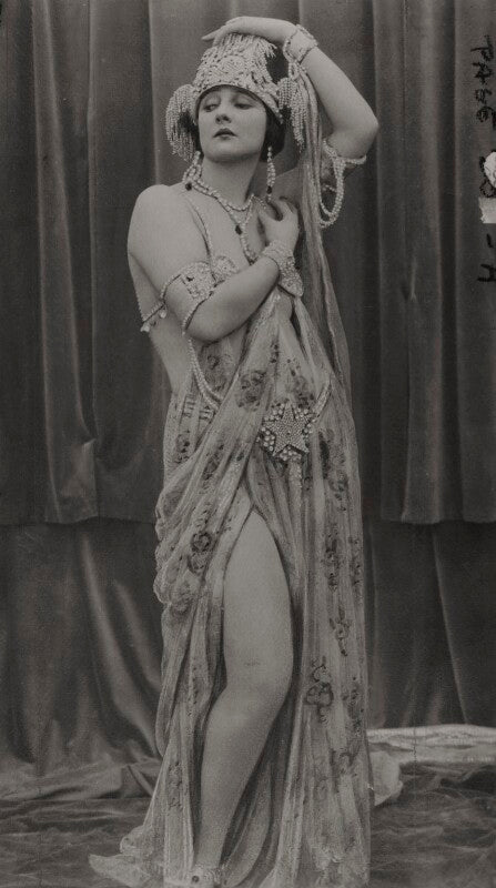 Betty blythe as the queen of sheba in 'the queen of sheba' npg x196098