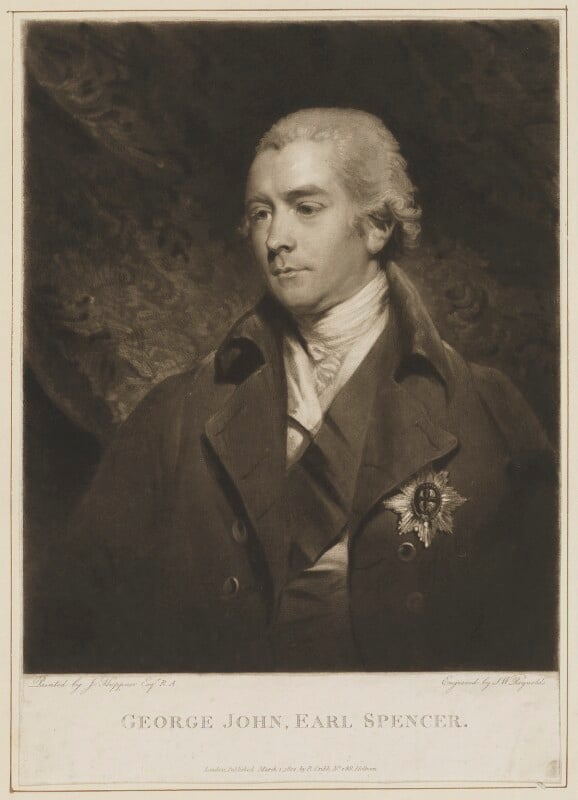 George john spencer, 2nd earl spencer npg d42001