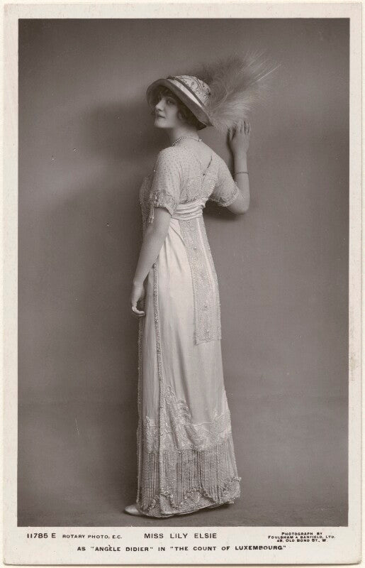 Lily elsie as 'angéle didier' in 'the count of luxembourg' npg x201078
