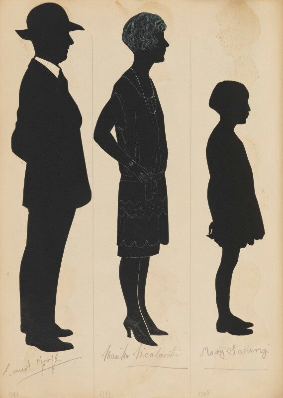 Tourists on the west pier, brighton npg d46776