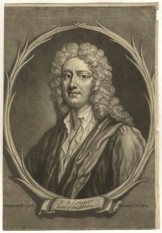 Anthony ashley cooper, 3rd earl of shaftesbury npg d4190