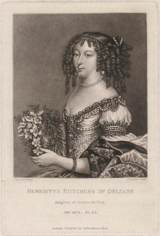 Henrietta anne, duchess of orleans npg d7875