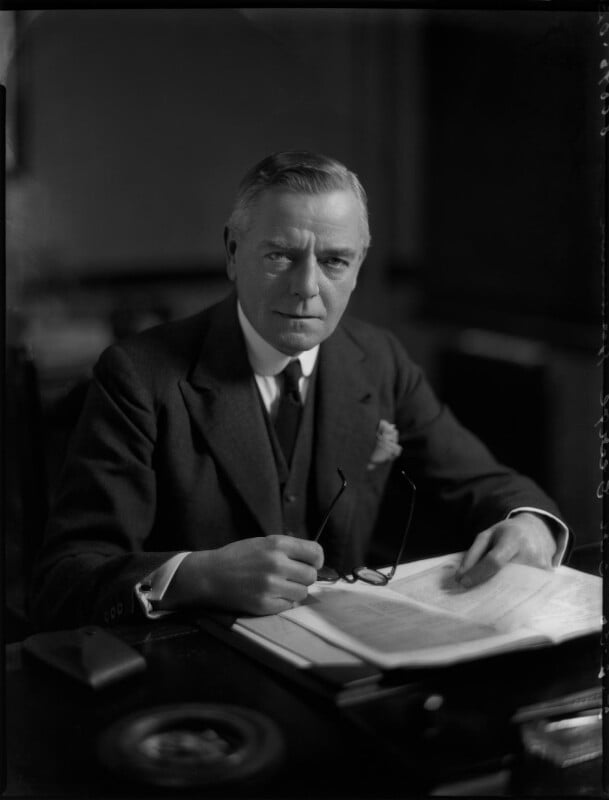 Sir (collingwood) george clements hamilton, 1st bt npg x152060