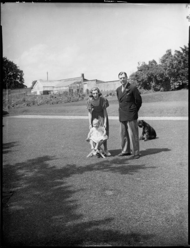 Anthony ashley cooper, 10th earl of shaftesbury; françoise (née soulier), lady ashley (later goussault); anthony ashley cooper, lord ashley npg x154107