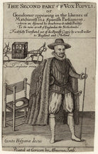 'Gondomar apearing in the likeness of Matchiavell in a Spanish Parliament' NPG D34472