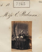 Miss E. Robinson NPG Ax57157