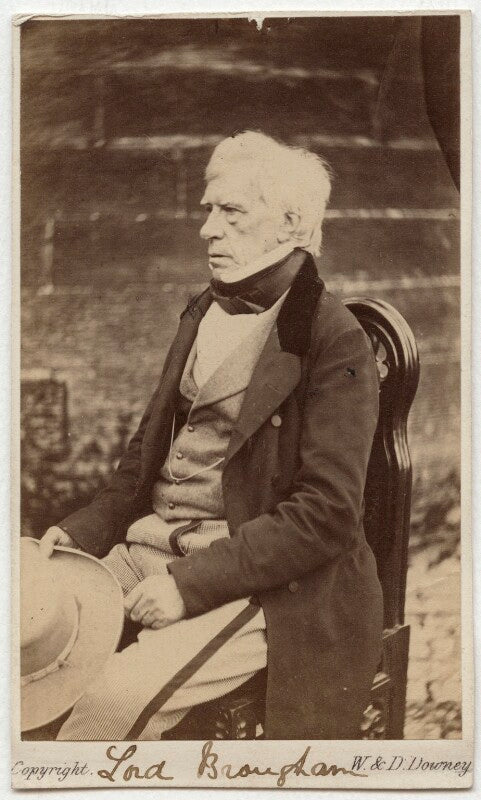 Henry brougham, 1st baron brougham and vaux npg x46619