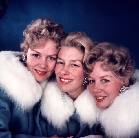 'The Beverley Sisters' (Joy Beverley; Teddie Beverley; Babs Beverley) NPG x76434