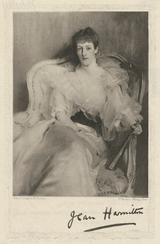Jean Miller (née Muir), Lady Hamilton NPG D35286