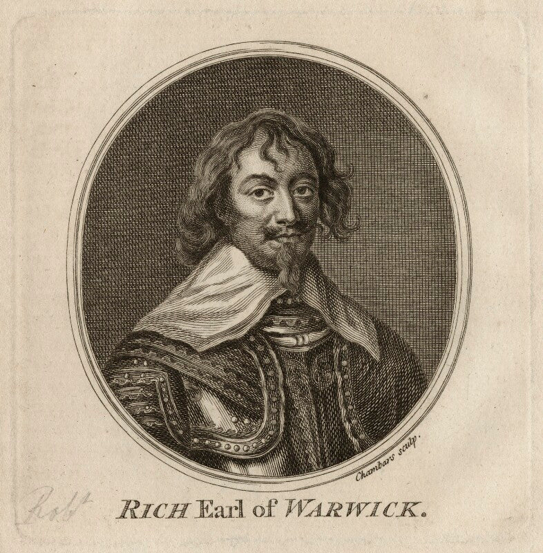 Robert rich, 2nd earl of warwick npg d26531