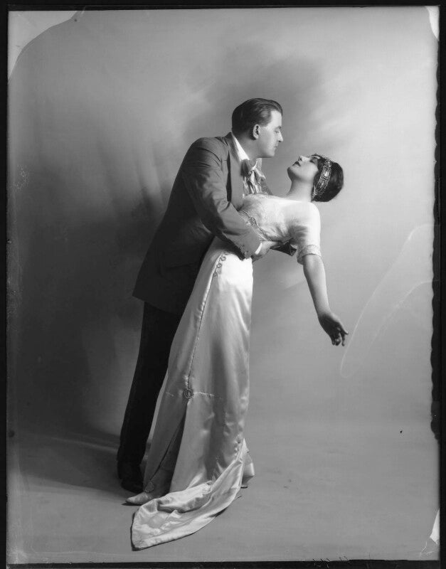 Marjorie maxwell and an unknown man npg x102990