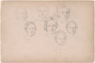 W. Marsh and six unknown sitters NPG D23313(36)
