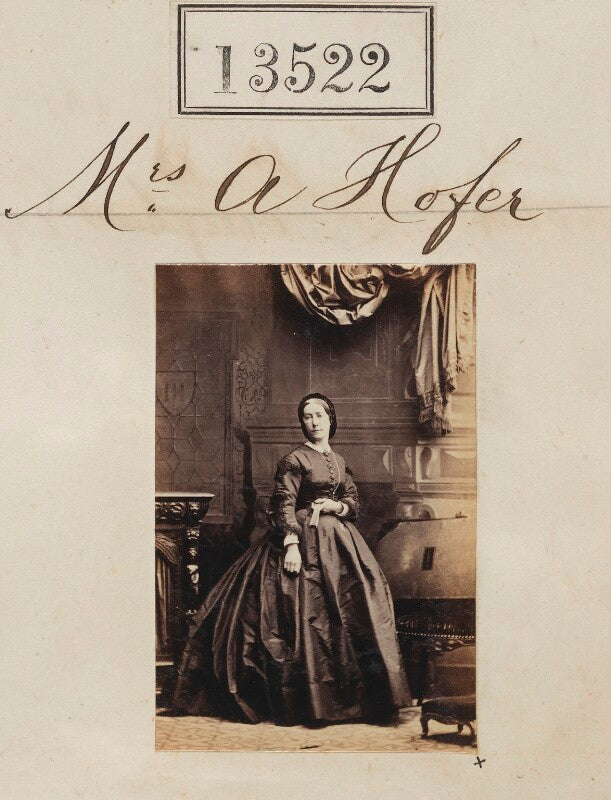 Mrs a. hofer npg ax63155