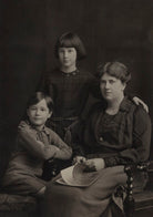 Christopher Strachey; Barbara Strachey; Ray Strachey NPG Ax161151