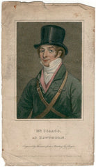 John Isaacs as Hawthorn in Bickerstaff's 'Love in a Village' NPG D8691
