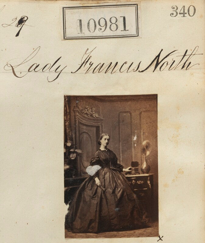 Lady frances bushby (née north) npg ax60687