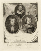 Jean Petitot, Sir Toby (Tobie) Matthew, Jan Simonsz. Torrentius (called Van der Beeck) NPG D28330