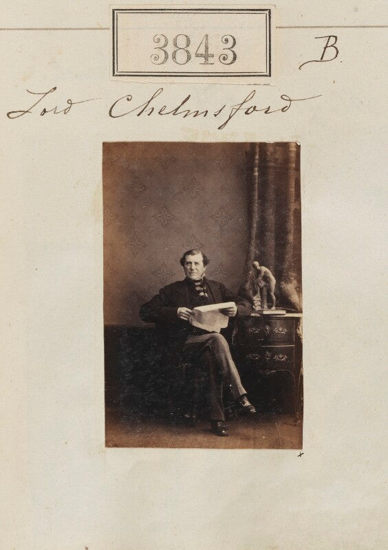 Frederick thesiger, 1st baron chelmsford npg ax53234