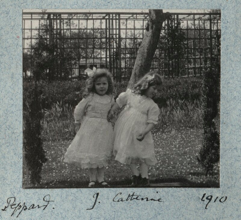 Julian vinogradoff (née morrell); catherine emma eastwood (née peel) npg ax140090