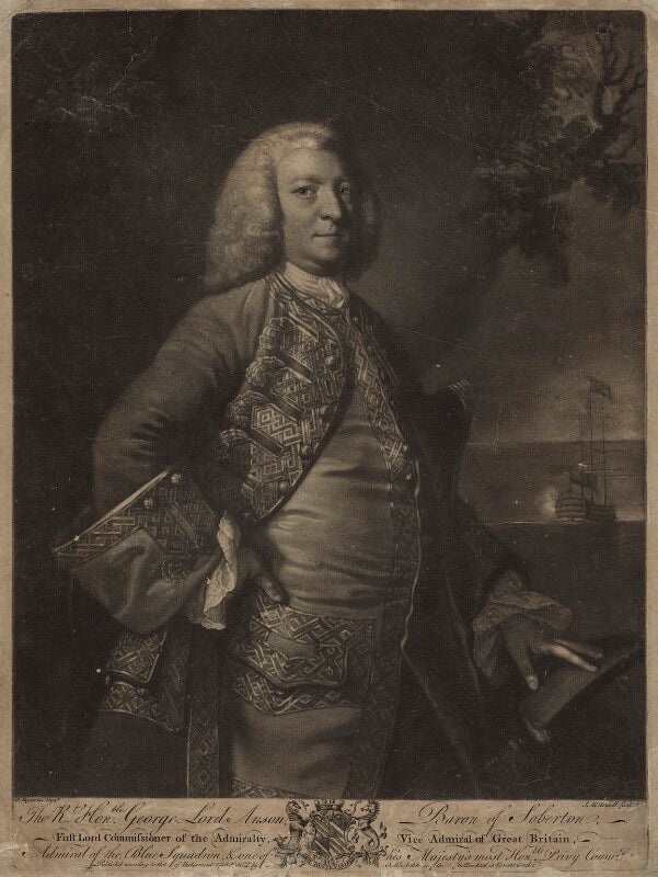 George Anson, 1st Baron Anson NPG D357