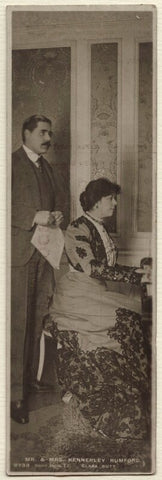 Robert Henry Kennerley Rumford; Dame Clara Ellen Butt NPG Ax160237