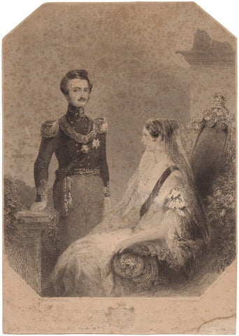 Prince Albert of Saxe-Coburg and Gotha; Queen Victoria NPG D48651