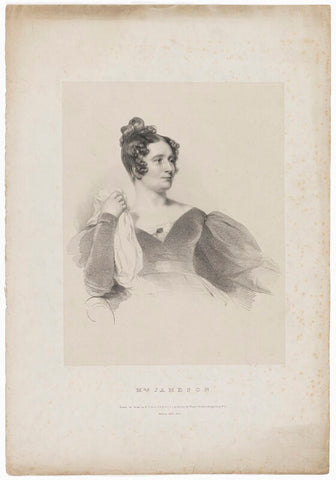 Anna Brownell Jameson (née Murphy) NPG D36484