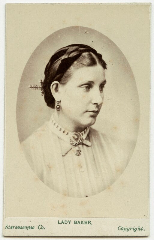 Florence barbara maria (née von sass), lady baker npg x46615