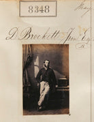 Mr D. Brockett Jr NPG Ax58167