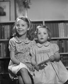 Hon. Rowena Frances Philipps; Hon. Myfanwy Ann Smith (née Philipps) NPG x79733