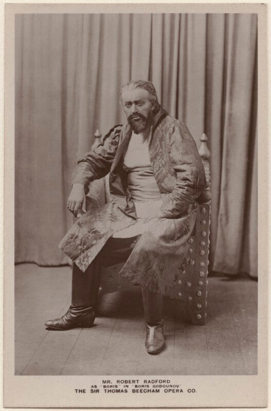 Robert radford as as boris godounov npg x88960