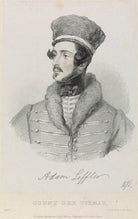 Adam Leffler as Count der Tiemar in 'Amilie' NPG D22090