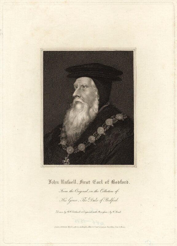 John russell, 1st earl of bedford npg d31608