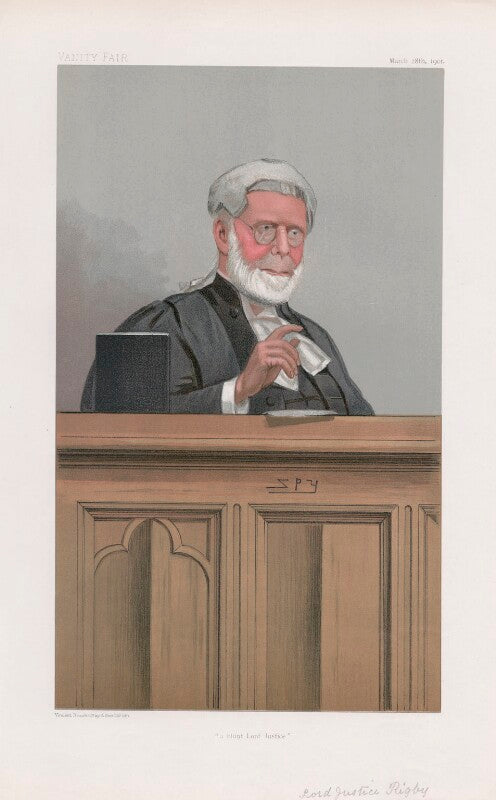 Sir john rigby ('judges. no. 62.') npg d45059