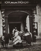 Queen Alexandra with her children at Mar Lodge NPG x199274