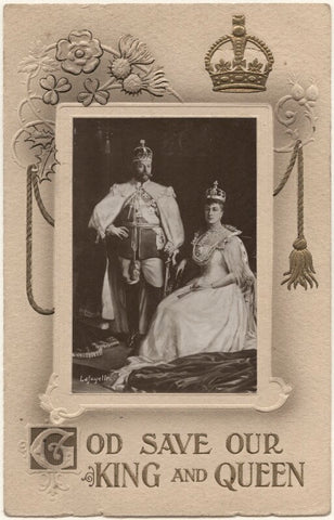 'God Save Our King and Queen' (King George V; Queen Mary) NPG x196944
