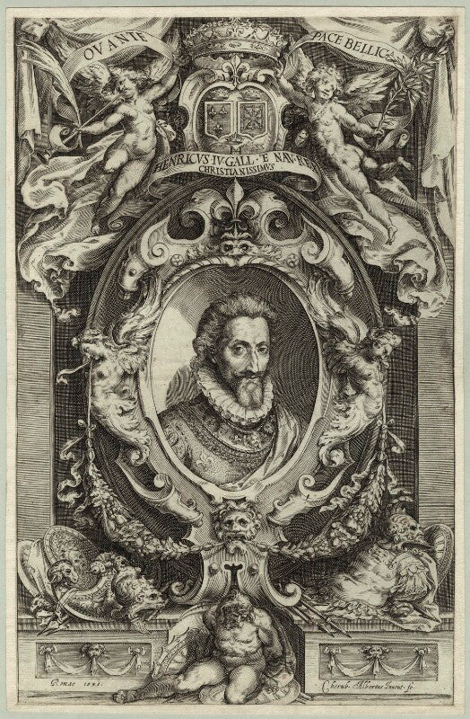 Henri iv, king of france npg d25623
