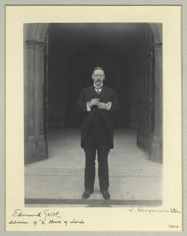 Sir edmund william gosse npg x19939