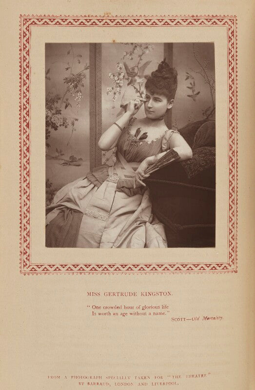 Gertrude kingston npg ax9339