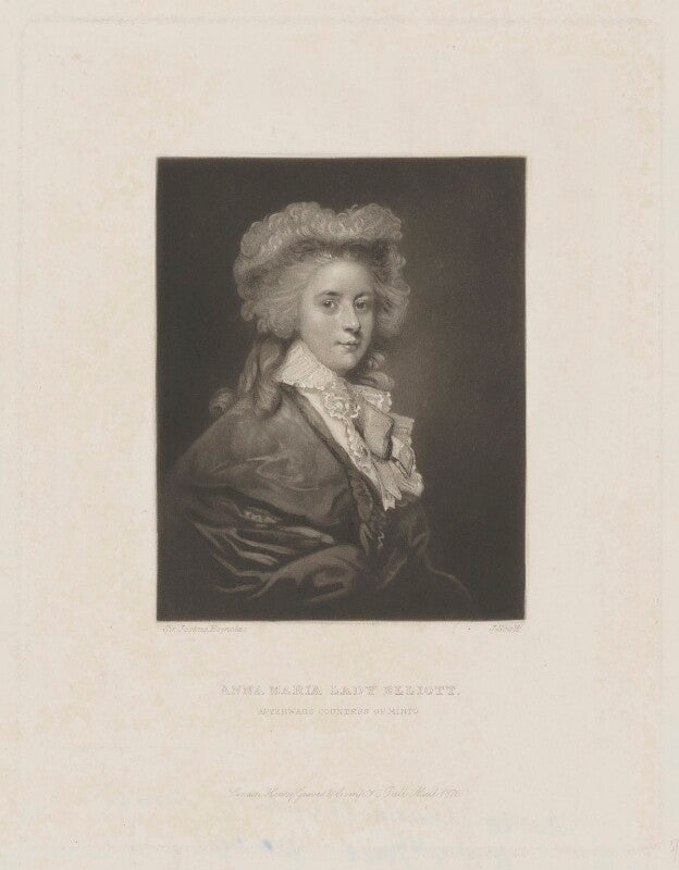 Anna maria kynynmound (née amyand), countess of minto when lady elliott npg d38844